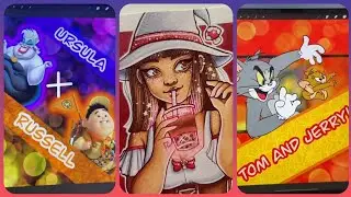 Audity Draws and Creative Carrah | TikTok Art Compilation