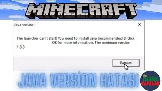 TLauncher Java Version Hatası Çözümü [2021]