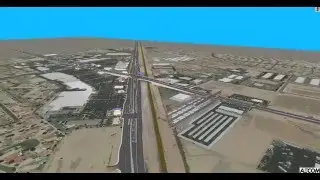 US 60 (Grand Ave.) and Bell Road Interchange animation