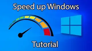 How to Speed Up Windows 10 - 2020 Tutorial / Guide