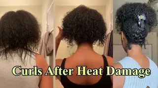 7 Months Post Big Chop Update with Pictures / Extreme Heat Damage on Natural Hair