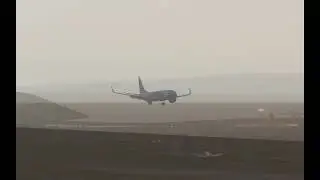 X Plane 11 737-800 Hard Landing at Skiathos Airport RWY20
