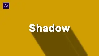 After effects: Long shadow effect animation| pixelzoom