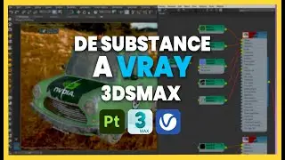 From Substance Painter to V-ray in 3DsMAX ::: UDIMS UV