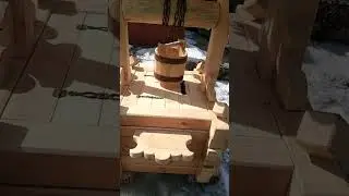 Вот такой получился декоративный колодец!!! Очень красивый!!!