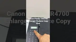 Enlarge or Reduce Copy Size Canon Pixma TR4700 Series Printer