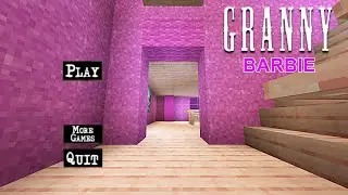 GRANNY IN BARBIE PRACTICE MODE MINECRAFT GAMEPLAY