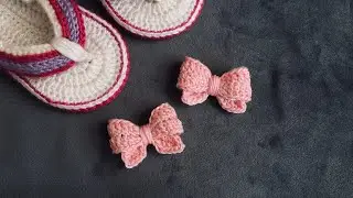 Бантик крючком мк для начинающих