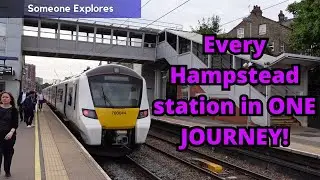 Visiting EVERY Hampstead railway station in ONE JOURNEY!