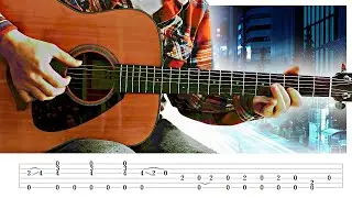 Midnight Blues [The Easiest Blues on Acoustic Guitar] Lesson w/ Tabs!