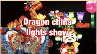 China Lights – a Chinese Lantern Festival in Chicago || Dragon light lantern festival in chicago il