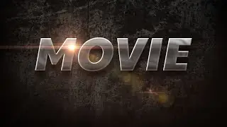 Photopea Online Editor - Movie Text Effect