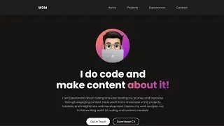 Responsive Portfolio Website Using HTML CSS And JavaScript