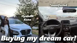 VLOG: Buying my dream car! 2020 Hyundai Kona awd