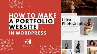 How to Make a Portfolio Website 2020 | WordPress Portfolio Tutorial