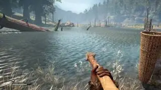 Far Cry Primal. МАКС хардкор. 022 - Пещера. Лев не плавать, Таккар огорчаться.