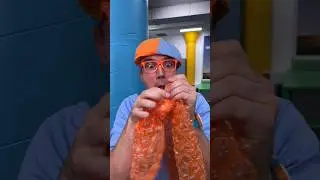 Bubble Wrap Popping ASMR 🫧! Silly Sounds! #blippi #shorts