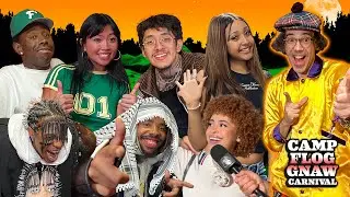 Nardwuar at Camp Flog Gnaw ft. Tyler the Creator,  Earl Sweatshirt, Ice Spice, Cuco + more !