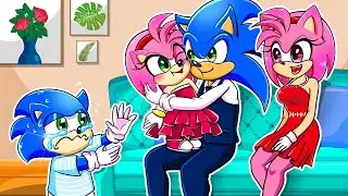 Baby Sonic Doesn't Like Step Sister - Sonic the Hedgehog 2 Animation