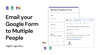 Send Google Forms by Email to Multiple People