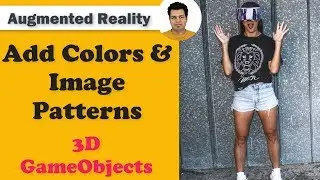 Add Color & Image Pattern to 3D Gameobjects | Add Image Pattern to 3D Gameobjects in Unity