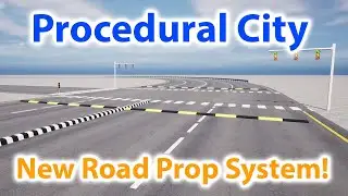 PCG 1.2 Devlog - New Road Prop System!