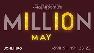 MILLION JAMOASI 10 YILLIK YUBILEY 2023