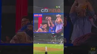 Owners show off pets during ‘Simba Cam’ at Citi Field #shorts