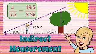 Angle-Angle Similarity & Indirect Measurement | 8.G.A.5 💗