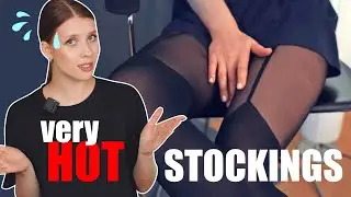 Wow legs in nylons | Try On Haul