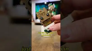 Did you know LEGO gave Baby Groot a brain? #gotg #iamgroot #shorts