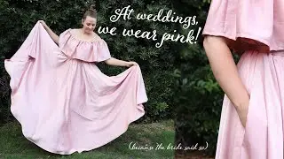 Get In Kiddos, We're Self-Drafting a Bridesmaid Dress!