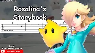 Super Mario Galaxy - Rosalina's Storybook/Luma Theme | Guitar Tutorial