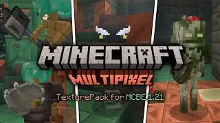 Texture pack for MCPE 1.21 Multipixel