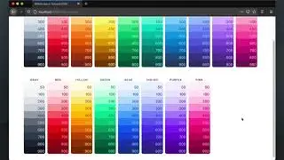 The All-New Color Palette in Tailwind CSS v2.0 – What's new in Tailwind CSS