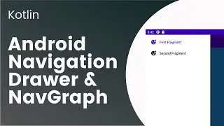 Add Navigation Drawer with Navigation component || Kotlin Android Development tutorial