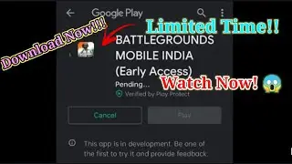 Download Battleground Mobile India Early Access |BGMI Beta | BGMI Early Access Version