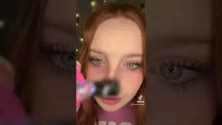 ASMR Bestie Paints Your Nails 🐯💝💿🌈☁️💚
