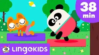 Yoga for Kids 🧘💙 Practice in Family during Summer Games with Lingokids