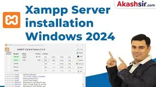 How to Install Xampp Server on Windows 2024