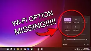 Fix WiFi Not Showing in Settings On Windows 11 | Fix Missing WiFi 
