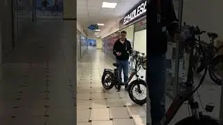 Запас хода до 150 км и мощный мотор 1000Вт! Складной электровелосипед Eco Drive V6 48V21Ah