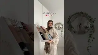 Vela scarves try-on 🌸 #vela #hijab #hijabstyle