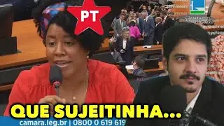 Petista só fala besteira e confusão dos deputados