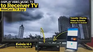 Cara menghubungkan ponsel ke TV WIFI STB digital nonton TV siaran luar negeri