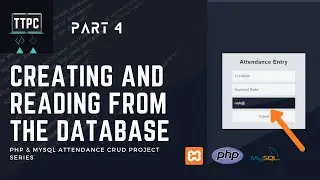 How to Insert data into PHP MySQL Database and Read from it | PHP CRUD #4