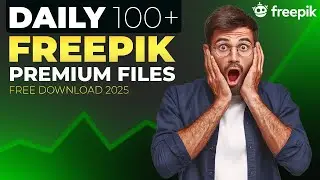 How to Download Freepik Premium Files for Free | 100+ Free Templates Daily 2025