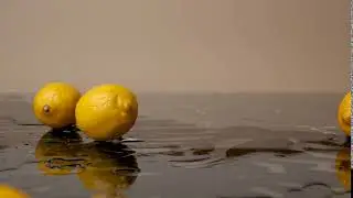 Лимоны в слоумо 😄