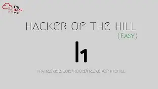 TryHackMe - Hacker of the hill room walkthrough (Event with HackerOne) - (Easy)