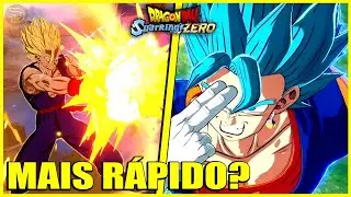 Dragon Ball Sparking Zero Ficou AINDA Mais Rápido no Combate!